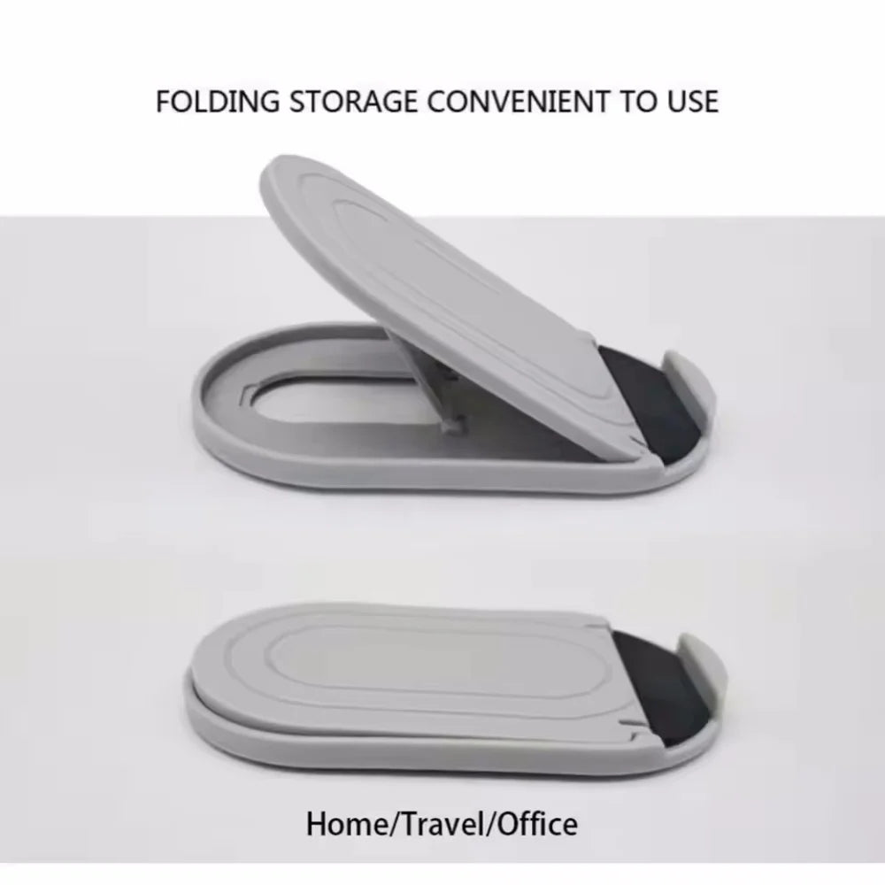 Foldable Desktop Phone Holder Portable Mini Moblie Phone Stand For Xiaomi iPhone Samsung Mobile Phone Support Telephone Holder