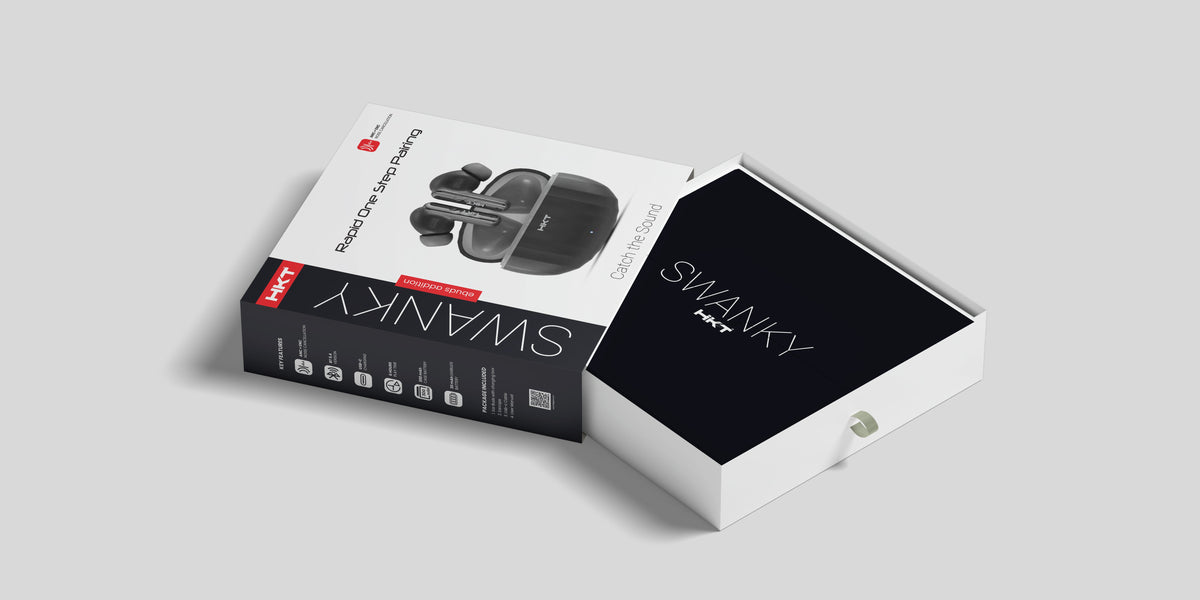 SWANKY EARBUDS - Black