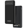 Ven-Dens VD-PB058 10000mAh Power Bank | Li-Polymer Portable Battery Charger | LED Battery Display | Lightweight Portable Backup Charger for Mobile Phones & Smart Devices