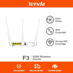 Xiaomi Mi WiFi Amplifier Pro 300M Mi Amplifier Network Expander Router Power Extender 2 Antenna / Tenda F3 Wifi Extender Route