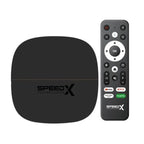 SpeedX Pixel 4K X20 Plus Android TV Box - Allwinner H313, 2GB RAM 16GB ROM, Smart Media Player with Voice Control Air Mouse Remote