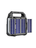 KTS-2299 Portable Bluetooth Speaker 5W | 3600mAh Outdoor Wireless Speaker with FM Radio, USB, TF Card, AUX & TWS | 4-Inch Speaker with Torch Light & Solar Charging