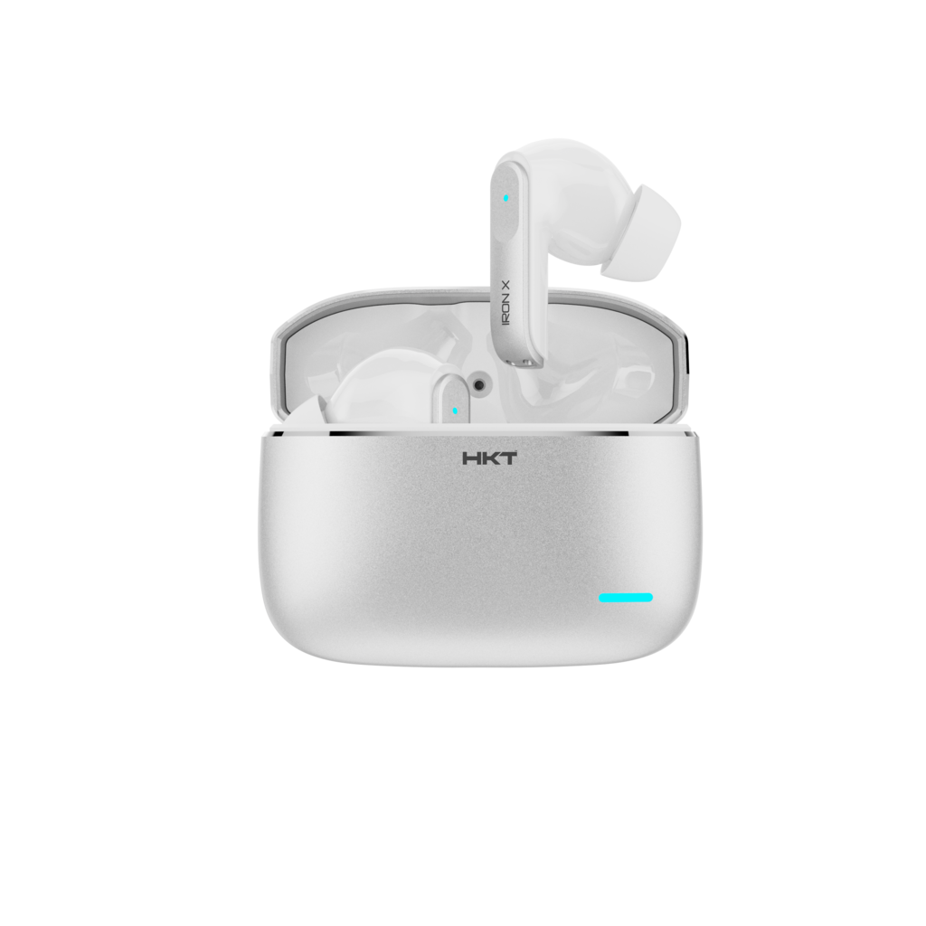 HKT IRON-X ANC EARBUDS - Silver