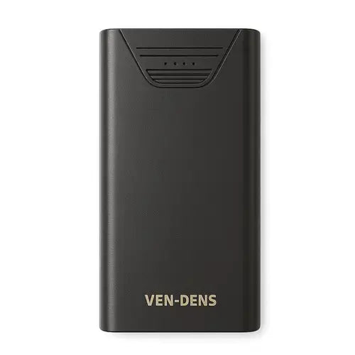 Ven-Dens VD-PB041 10000mAh Power Bank | Li-Polymer Portable Battery Charger | USB-C Input & Output | 2× USB-A Ports | LED Battery Display | Fast & Convenient Charging for Mobile & Smart Devices